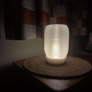 Classic Retro Frosted Lamp