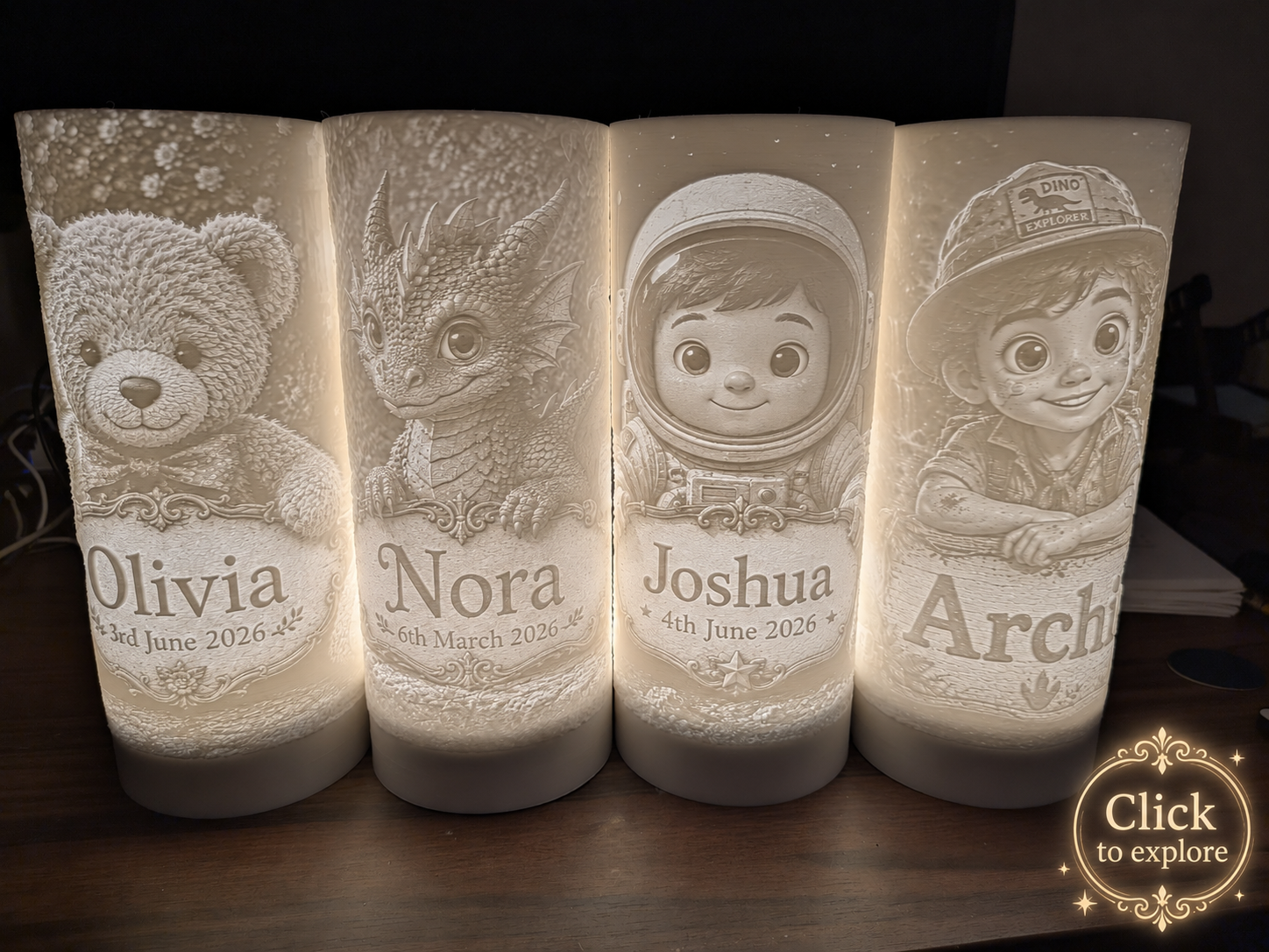 Personalised Lights for Kids