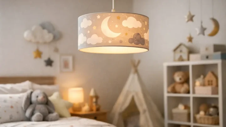 Choosing a Childrens Bedroom Light Shade
