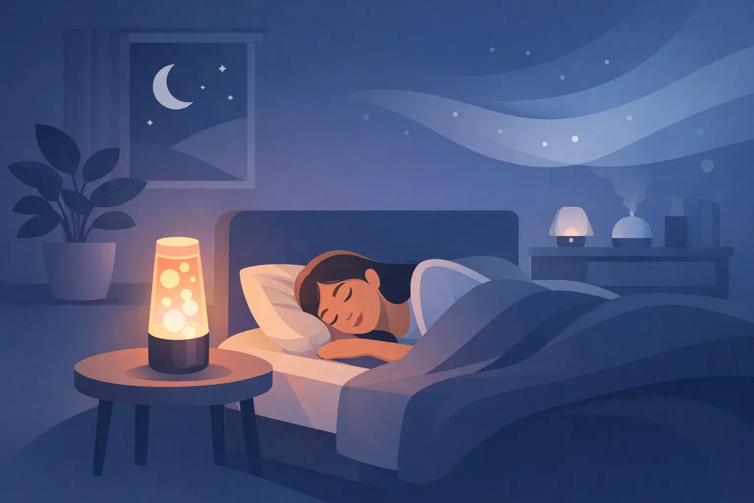 Do Sensory Lamps Help Sleep at Night?