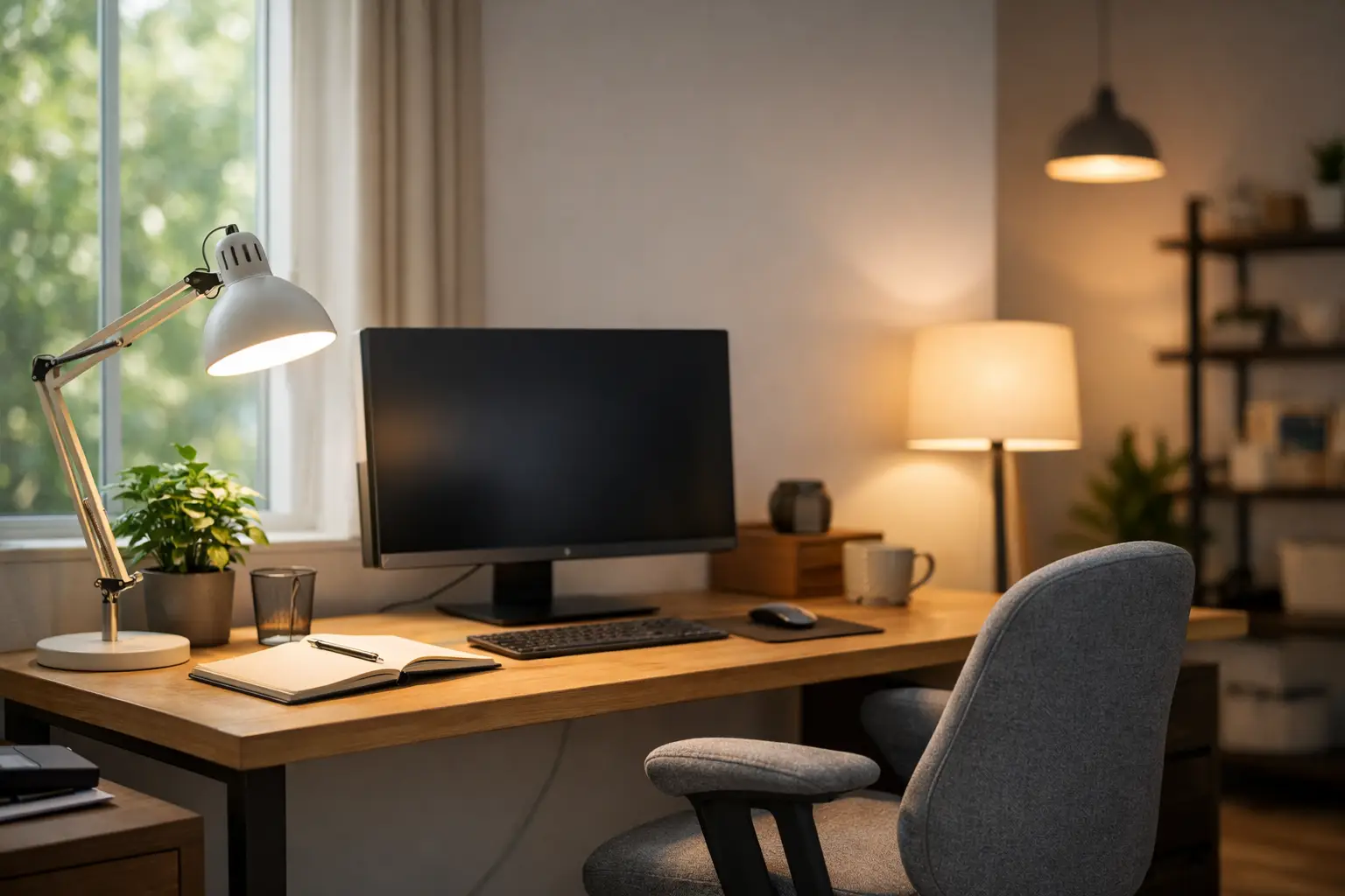 How to Design Home Office Lighting Well