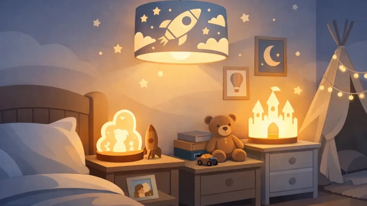 A Guide to Personalised Kids Lamps