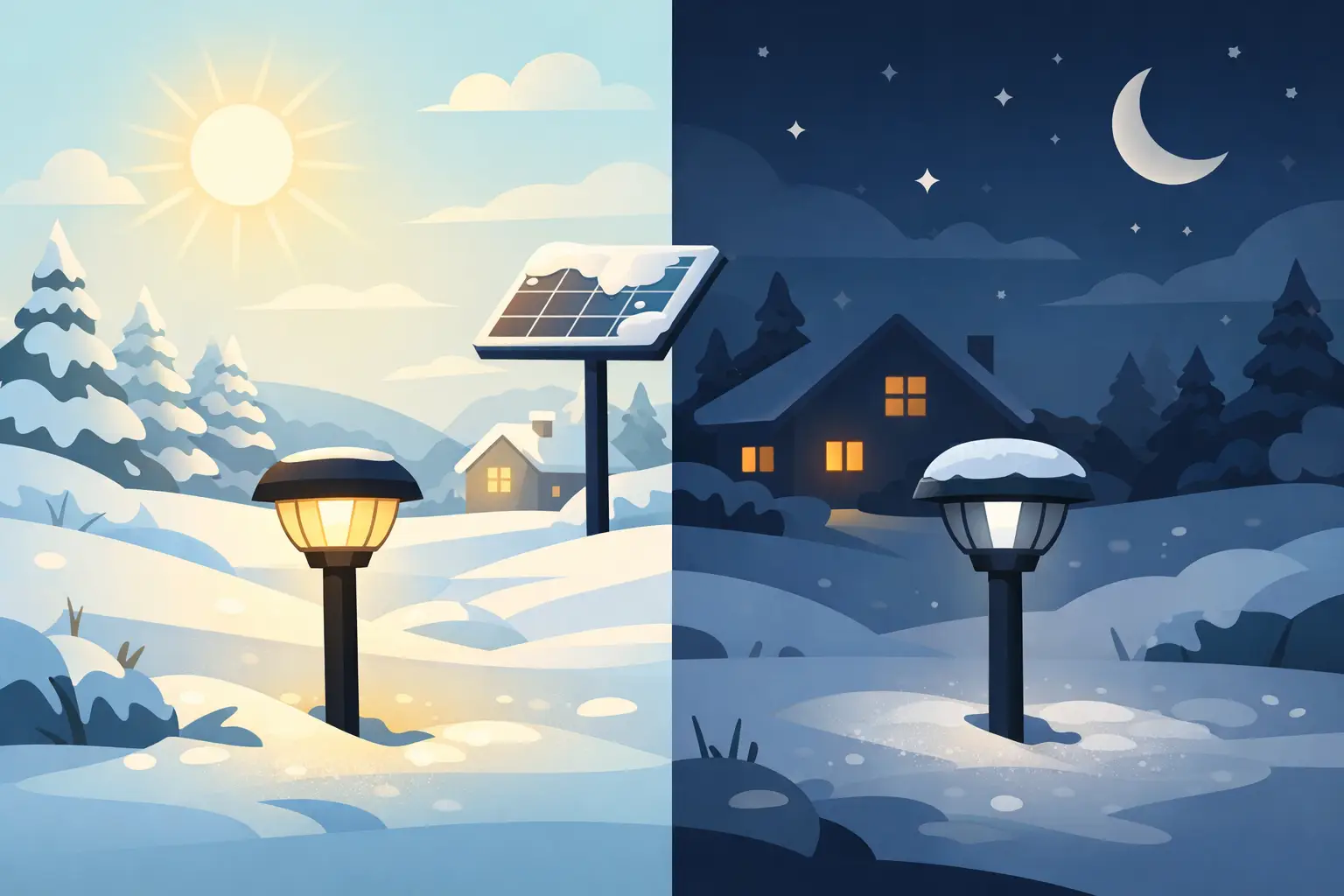 Do Solar Lights Work in Winter? What to Expect