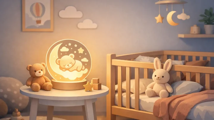 How to Choose a Personalised Nursery Lamp Gift