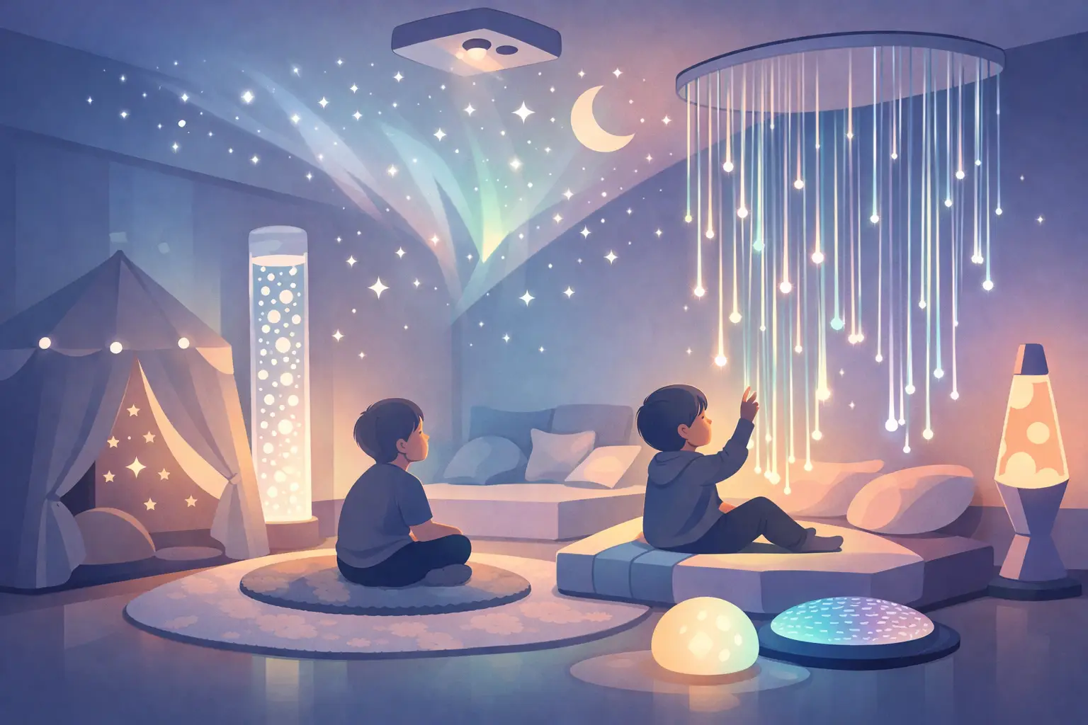 The Best Sensory Lights for Autism at Home