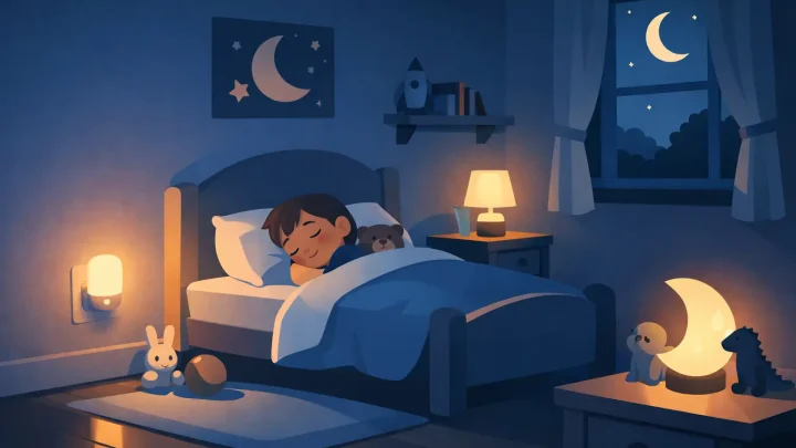 Are LED Night Lights Safe in a Child’s Room?