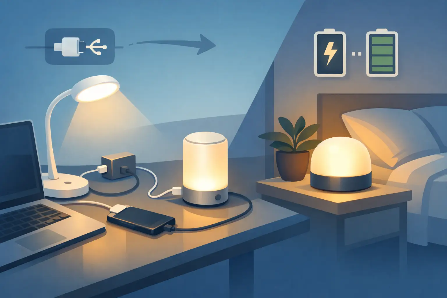 Are USB Lamps Rechargeable? What to Check