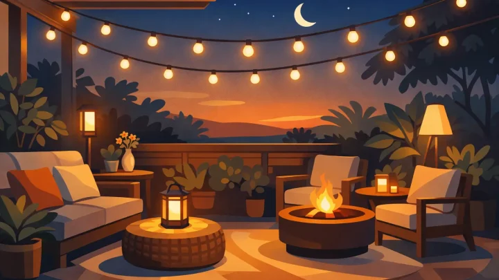 Best Garden Lights for Patios That Feel Cosy