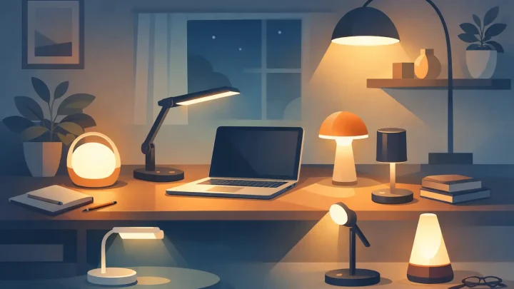 7 Best Rechargeable Lamps for Desks at Home