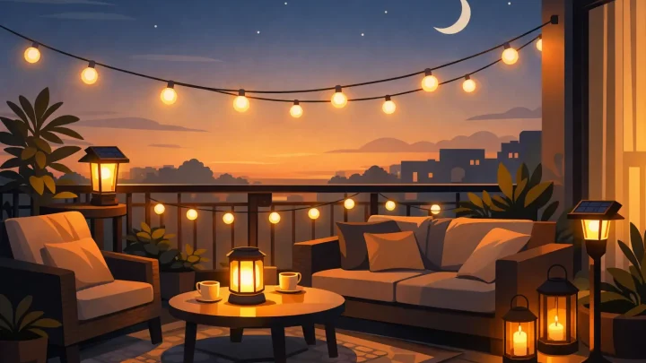 8 Best Balcony Solar Lights for Cosy Evenings