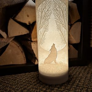 Wolf Lamp