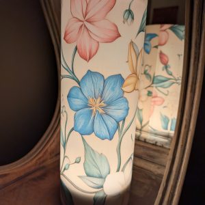 Art Nouveau Botanical Table Lamp