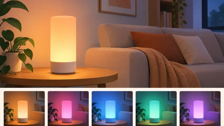 Colour Changing Lamp Review for Cosier Rooms