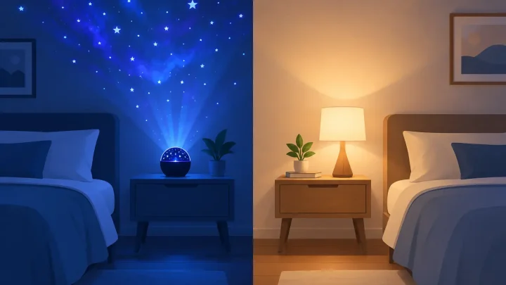 Night Projector vs Bedside Lamp: Which Suits You?