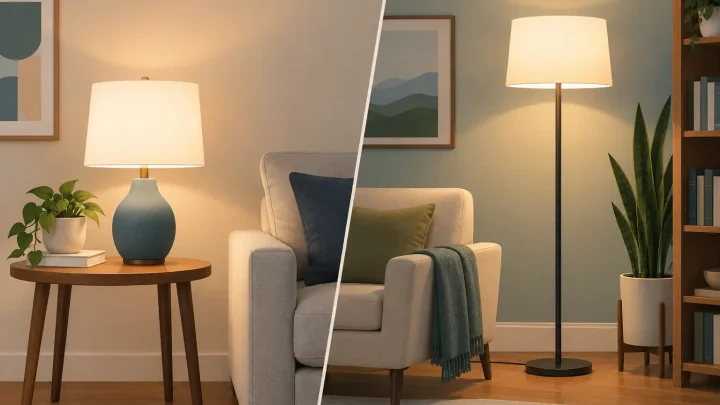 Table Lamps Versus Floor Lamps for Your Home